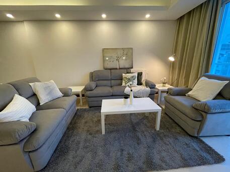 Busaiteen, Apartments/Houses, BHD 400/month,  Furnished,  2 BR,  120 Sq. Meter,  2 BHK Luxury Apartment For Rent In Busaiteen BD.400/- With EWA.