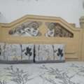 SAR 1000,  King Size Bed And 3 Door Almirah And Dressing Table And 3 Sofa 3 Seater