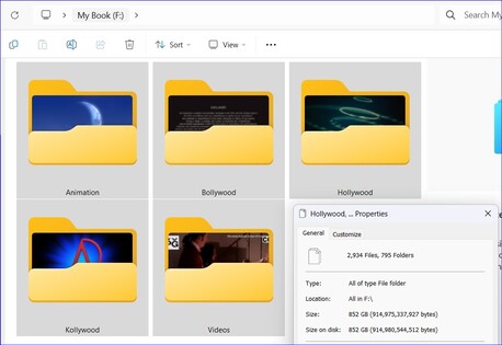 Riyadh, Computers, SAR 90,  Western Digital MyBook 1TB External HDD With Full Movies