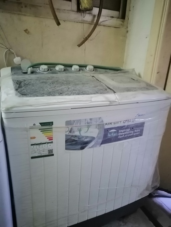 Al Batha, Household Items, SAR 40000450,  New Midea Semi Automated Washing Machine 12kg (Single User)