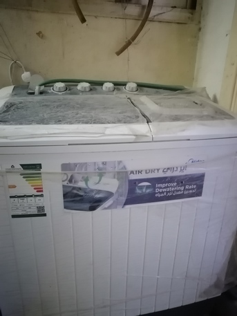 Al Batha, Household Items, SAR 40000450,  New Midea Semi Automated Washing Machine 12kg (Single User)