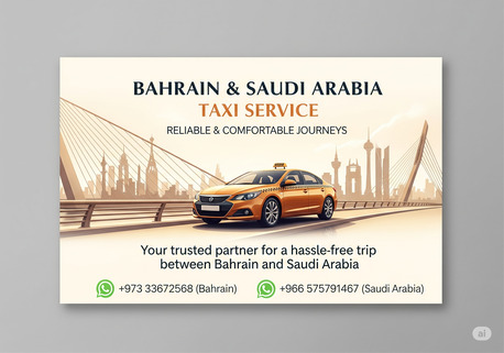 Manama, Travel, Bahrain To Saudi Arabia Taxi 3r0BD