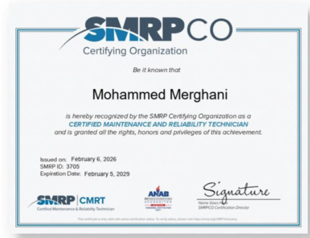Khobar, Job Seekers, Mechanical Maintenance And Reliability Engineer / Maintenance Planner SAP PM