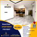 BHD 280/month,  Furnished,  2 BR,  105 Sq. Meter,  Semi Furnished Brand New 2 BHK Apartment For Rent In Segaya BD.280/-