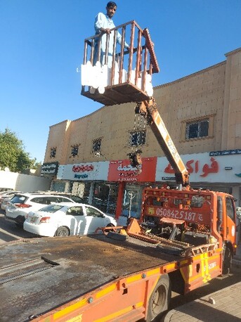 Al Rawdah, Logistics, سطحه ونش كرين للايجار Towing Service And Winch