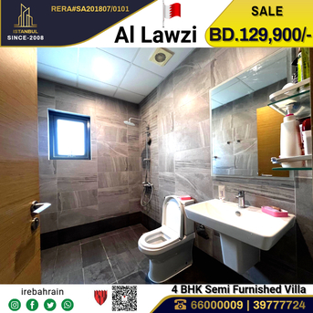 Hamala, Real Estate For Sale, BHD 129900,  4 BR,  Newly Built 4 BHK Villa In Al Lawzi, Hamala