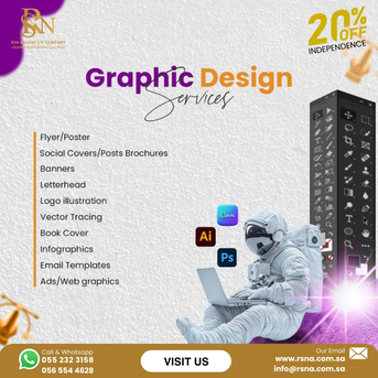 Makkah, Graphic Design, National Day Special &ndash; Save 40% (22&ndash;23 Sept)