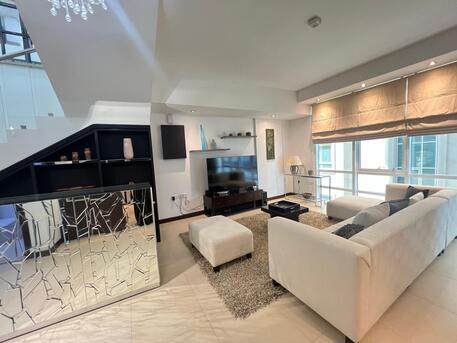 Juffair, Apartments, Flats, Houses & Villas, BHD 700/month,  Furnished,  1 BR,  Luxurious 1 Bhk Duplex  Flat For Rent In Juffair