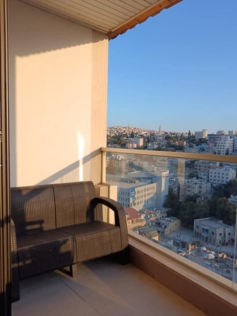 Amman, Apartments/Houses, JOD 7200/year,  Furnished,  1 BR,  Rooftop Fully Furnished One Bedroom Apart With Terrace In Jabal Webdeh 00962777688956
