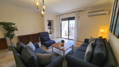 Abdoun, Apartments/Houses, JOD 9600/year,  Furnished,  3 BR,  Deplux Fully Furnished 3B Apart With Baconly And Terrace In Abdoun 00962777688956