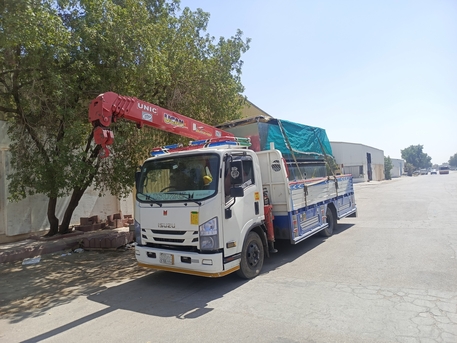 Riyadh, Logistics, BOOM TRUCK CRANE
