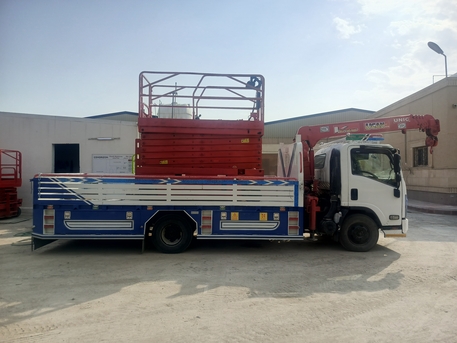 Riyadh, Logistics, BOOM TRUCK CRANE