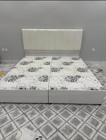 Jeddah, Furniture, SAR 2,  New Best Quality Single Bed , Medium Bed And Double Bed ????️ With Mattress Available