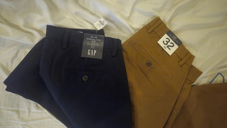 Khobar, Clothing & Accessories, SAR 125,  Two New GAP Pants Size 32 X 34