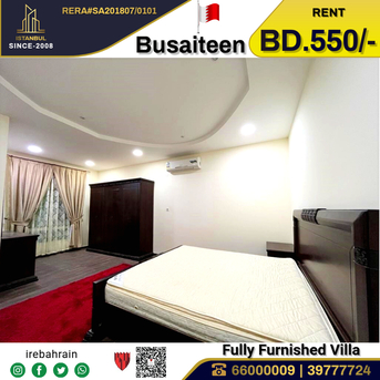 Busaiteen, Villas, BHD 550,  Furnished,  Fully Furnished Luxury Villa For Rent In Busaiteen