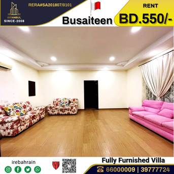 Busaiteen, Villas, BHD 550,  Furnished,  Fully Furnished Luxury Villa For Rent In Busaiteen