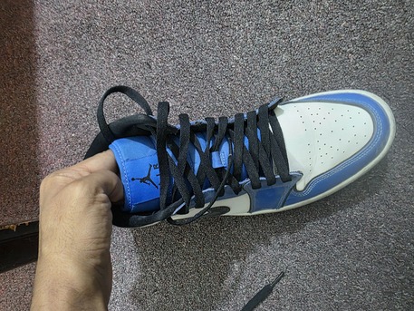 Riyadh, Clothing & Accessories, SAR 50,  ( High Replicas) Air Jordan Royale Blue Size 44 ,with Starter Shirt For Sale