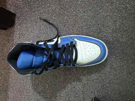 Riyadh, Clothing & Accessories, SAR 50,  ( High Replicas) Air Jordan Royale Blue Size 44 ,with Starter Shirt For Sale