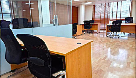 Riffa, Offices, BHD 400,  102 Sq. Meter,  Furnished Office Space For Rent In Riffa BD.400/-