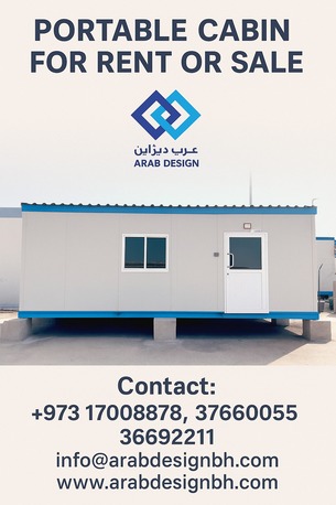 Manama, Construction, Portable Cabin And Sea Worthy Container For Rental And Sale