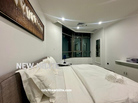 Kuwait City, Apartments/Houses, KWD 550/month,  1 BR,  Fully Furnished 1-Bedroom Apartment For Rent In Sharq