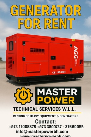 Manama, Construction, Generators, Hiab, Truck, Forklift And Compressor For Rental Daily/weekly/monthly
