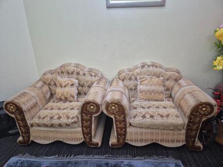 Riyadh, Furniture, SAR 25000250,  8 SEATER WOODEN DINING TABLE AVAILABLE & SOFA SET