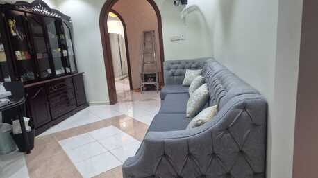 Jeddah, Furniture, SAR 1400,  Sofa (6 To 7 Seater) And Ikea Table (for Dining Or Study Etc)