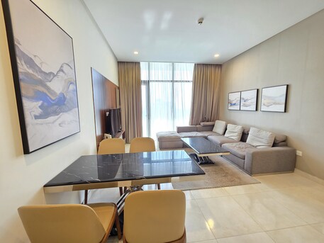 Juffair, Apartments/Houses, BHD 350/month,  Furnished,  1 BR,  Majestic And Charming | Luxury Furniture | Large Balcony | Great Facilities | In Juffair