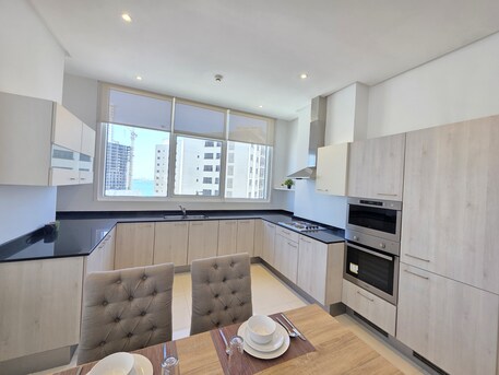 Hoora, Apartments/Houses, BHD 375/month,  Furnished,  1 BR,  Sea View | Luxury & Elegant | Modern Interior | Free Internet | In New Juffair