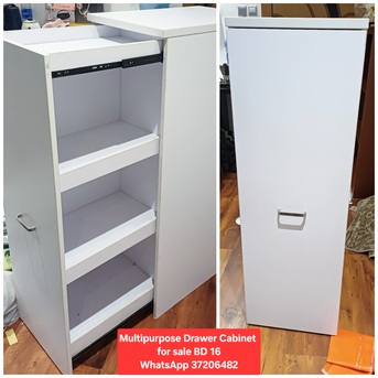 Manama, Furniture, BHD 16,  ✅️ Multipurpose Drawer Cabinet For Sale In Good Condition With Delivery
