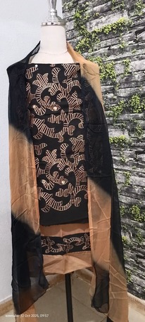 Riyadh, Clothing & Accessories, SAR 30,  3pcs Set -Cotton Salwar Kameez Material