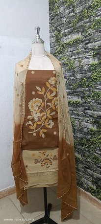Riyadh, Clothing & Accessories, SAR 30,  3pcs Set -Cotton Salwar Kameez Material
