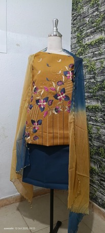 Riyadh, Clothing & Accessories, SAR 30,  3pcs Set -Cotton Salwar Kameez Material