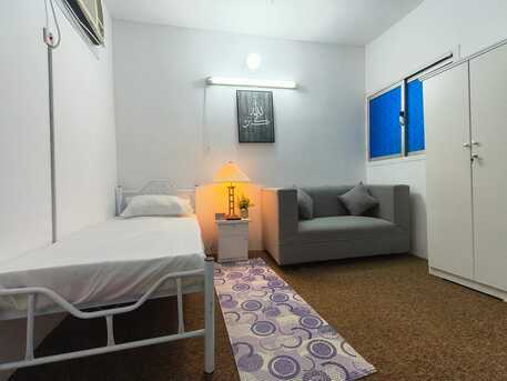 Hara, Rooms for Rent, SAR 1450/month,  Furnished,  Executive Rooms Available In Fully Furnished Flat 3-BHK-G, R-2