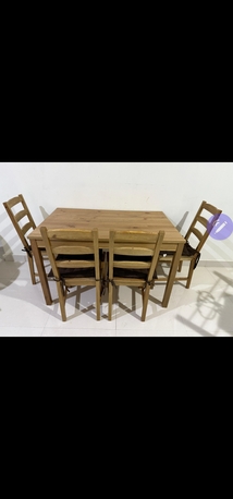 Riyadh, Household Items, SAR 380,  Baby Blue Swing And Ikea Dinning Table For Sale