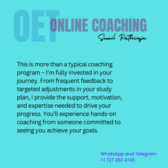 Riyadh, Lessons Offered, Doctors &mdash; Pass OET Medicine The First Time With The Right Coaching