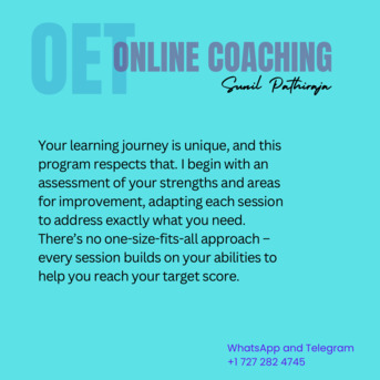 Riyadh, Lessons Offered, Doctors &mdash; OET Medicine Coaching, Instant Booking, Limited Slots