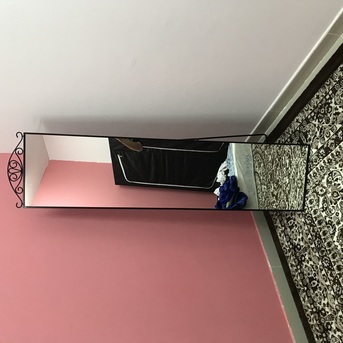 Al Malaz, Furniture, SAR 120,  IKEA Floor Standing Big Mirror NEW