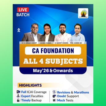 Mumbai, Lessons Offered, Start Your CA Journey With Navin Classes