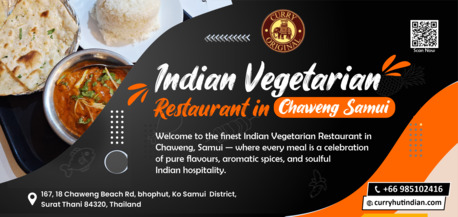 Bangkok, Catering, Authentic Indian Restaurant In Chaweng Beach | Late-Night Indian & Vegetarian Food