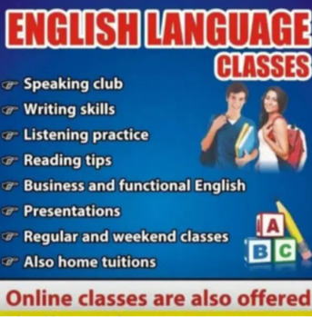 Karachi, Lessons Wanted, English Language Lessons
