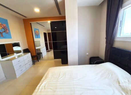 Gudaibiya, Apartments, Flats, Houses & Villas, BHD 250/month,  Furnished,  1 BR,  Fully Furnished 1 Bedroom Flat With Living Room, Open Kitchen, And 1 Bathroom