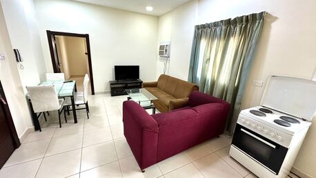 Salmaniya, Apartments, Flats, Houses & Villas, BHD 220/month,  Furnished,  1 BR,  Fully Furnished 1 Bedroom Flat For Rent With Living Room, Open Kitchen, And 1 Bathroom