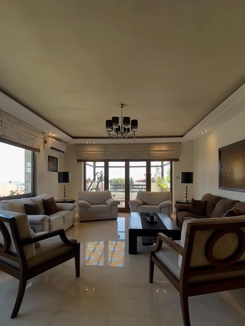 Abdoun, Apartments/Houses, JOD 35000/year,  Furnished,  3 BR,  Deplux Fully Furnished 3B Apart With Big Terrace In Abdoun 00962777688956