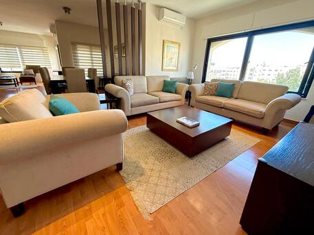 Amman, Apartments/Houses, JOD 25000/year,  Furnished,  4 BR,  Fully Furnished 4B Apartment With Big Terrace In Swefieh 00962777688956