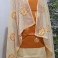 SAR 40,  3pcs Set -Cotton Salwar Kameez Material