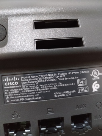 Riyadh, Computers, SAR 500,  CISCO IP PHONES CP-7821 K9 BRAND NEW BOXED