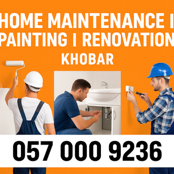 Al Aziziyah, Construction, ✅✅✅ HOME MAINTENANCE | PAINTING | RENOVATION &ndash; KHOBAR ✅✅✅