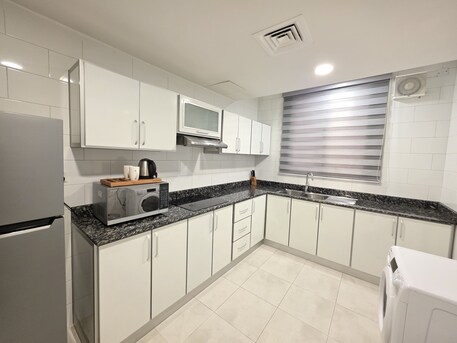 Juffair, Apartments/Houses, BHD 360/month,  Furnished,  2 BR,  Monthly Basis Flat | Modern Interior | Superbly Furnished | Neat Mega Mart Juffair